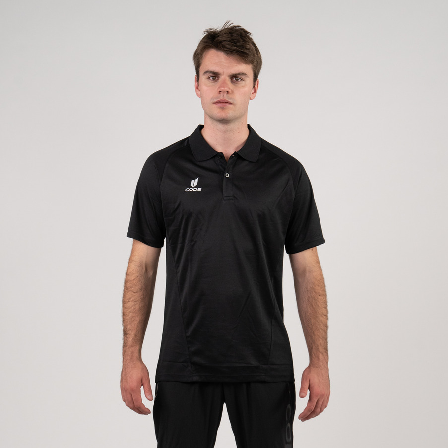 Code Everyday Hybrid Polo Mens St Theresa's School Invercargill